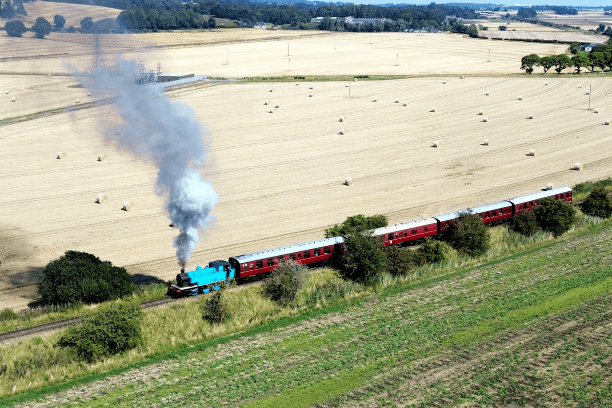 Steam Train Journeys Caledonian Railway Angus Scotland