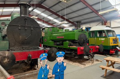 Ribble Steam Museum interior