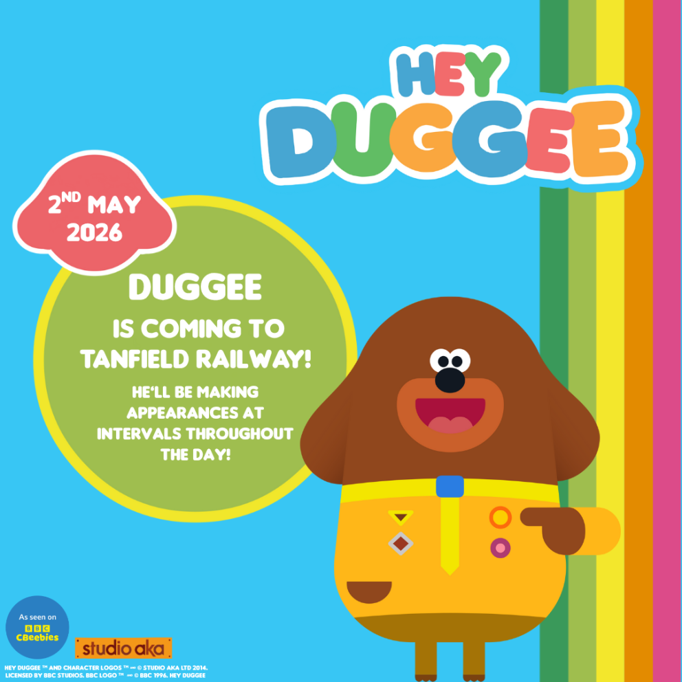 Hey Duggee visits Tanfield Railway