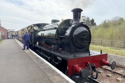 Jessie locomotive at Furnace Sidings