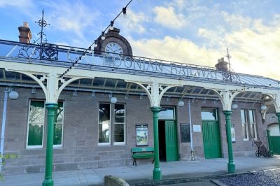 Brechin station facade