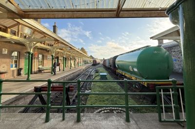 Brechin Station concourse