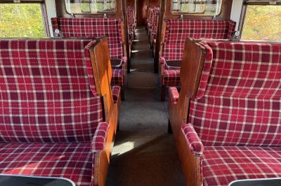Coach interior at Brechin