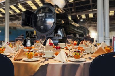 Dinner with Flying Scotsman