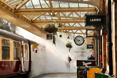 Loughborough Station steam