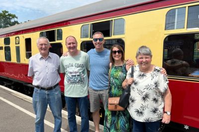 Family enjoying KESR