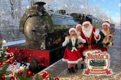 Santa's Steam Train Adventure Lancashire