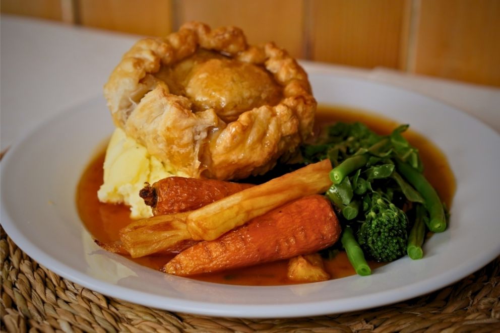 Dinner with Flying Scotsman