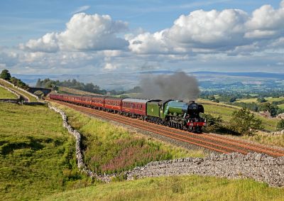 Flying Scotsman landscape
