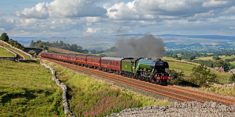 Flying Scotsman landscape